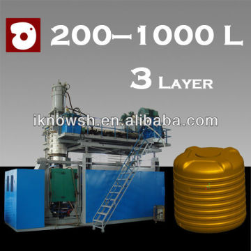 hdpe extrusion blow molding machines 1000L