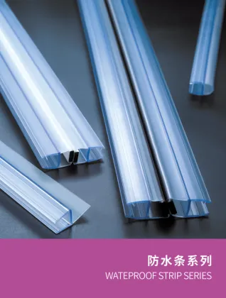 Glass bathroom door fitting