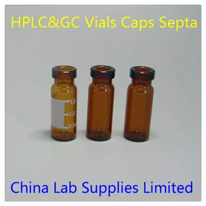Best price 2ML Tubular Glass Vial for Agilent Amber Vials V1145