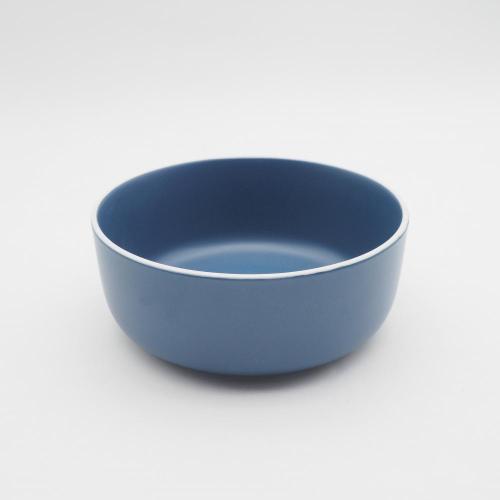 Antiek steengoedbedrijf, kleurenglazuur blauw steengoed servies, steengoedmengkom sets, steengoed kooksets