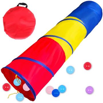 Colorful Pop Up Crawl Tunnel Toy Baby Children