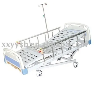 4 Crank Manual Hospital Bed For ABS