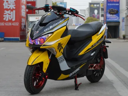 HAMA 5000W Electric Motorcycle: High-Speed Racing Bike with 48V/72V Lithium Battery