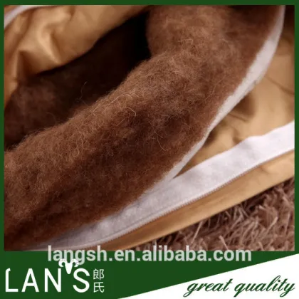 camel wool goose feather quilt