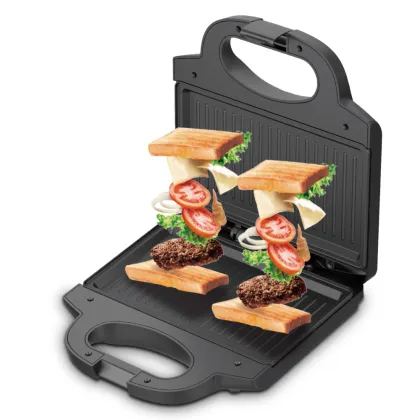 RAF Personalized Sandwich 2 Slice Breakfast Toaster Waffle Maker Machine - Premium Brand