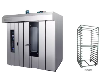Large Capacity High Efficiency Energy Saving Gas Electric Rotary Hot Air Circulation Oven