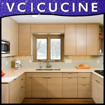 Guangzhou U-Shaped kitchen cabinets
