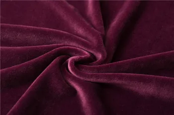 Wholesale Solid Colors Super Soft Velvet For Pajama