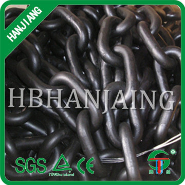 grade 80 guaranted 100% iron small long link chain