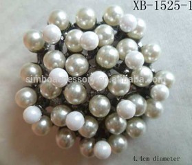 4.4cm diamond pentagon pearls brooch,rhinestones brooch,brooch clip scarf,tie brooch,wedding brooch bijoux, jewelry,new 2016