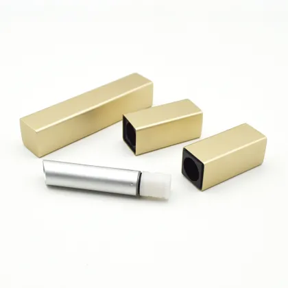 Custom Square Replaceable Magnet Lipstick Tubes with LOGO