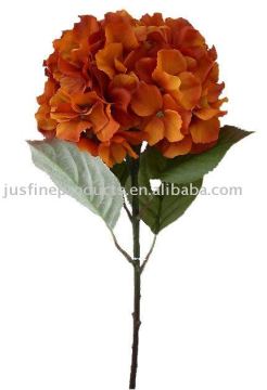 43cm Hydrangea Flower with 4 leafs