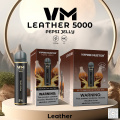 Leather Electronic cigarette 5000