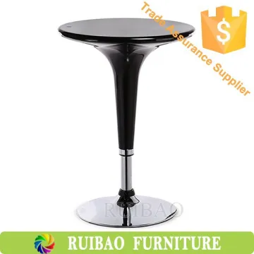 Cheap Modern Bar Table Bar Furniture Plastic ABS Adjustable High