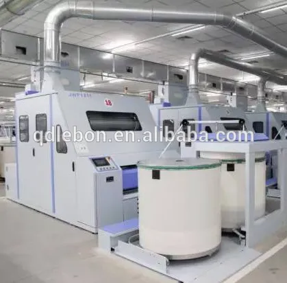 Cotton spinning production line sliver making machine cotton carding machine