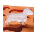 Easy Release Dog Shaped Silicone Ice Cube Moulds