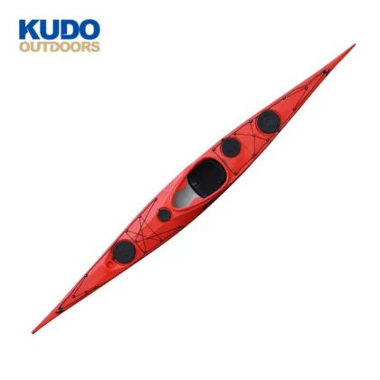 KUDO OUTDOORS 5.08M OEM Wholesale Professional Lofoten Sea Kayak for Water Sports