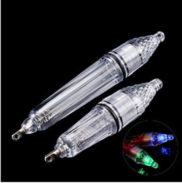 ไฟ LED LED LED LED LIGHT - ไฟตกปลาตอนกลางคืนใต้น้ำ, 12 ซม./17 ซม., แบตเตอรี่ AA ขับเคลื่อน