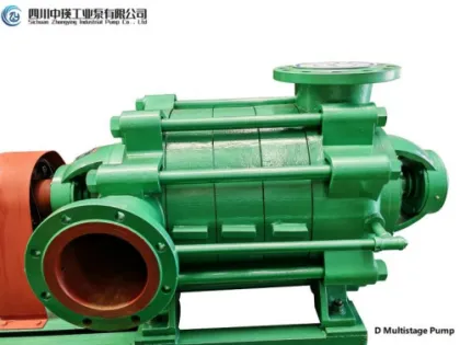 Horizontal multistage centrifugal pump