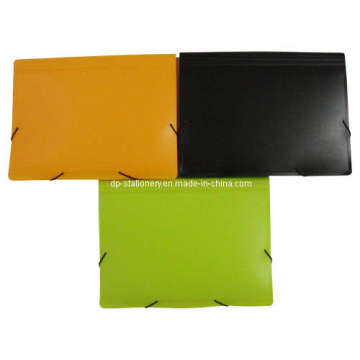 Yellow / Black/ Orange Briefcase with Elastic Strap (E1521)