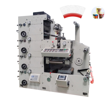 Narrow Web Automatic Flexo Die Cutting and Printing Machine for Blank Paper Cup Fan" 

However, if you're looking for a more concise title for a search engine, you might consider:

"Automatic Flexo Die Cutting & Printing Machine for Paper Cups