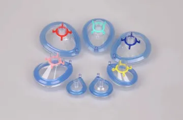 High Quality Medical Latex Free PVC Anesthesia Mask