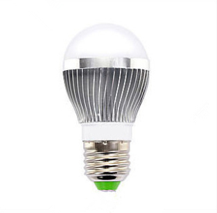 E27 3W LED Bulb Lighting with Aluminum Radiator
