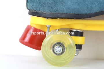 Plastic toe cap and safety Roller skate for kids