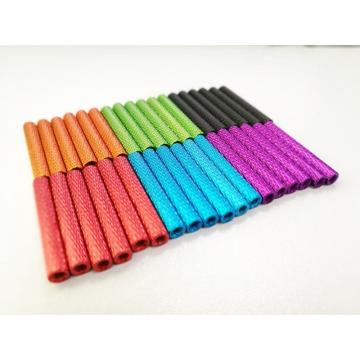 Nagy pontosságú alumínium Anodizing Knurled Standoffs