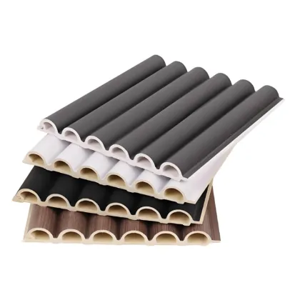 Bamboo Wood Fiber Grille Panel - Ecological Indoor Wall Panel