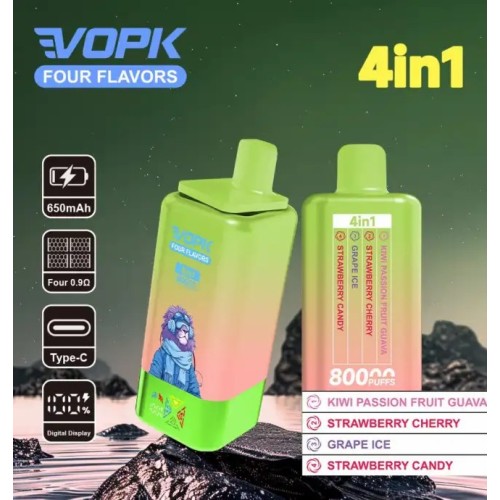 Vopk 80k พัฟ 4in1 vape ดั้งเดิม