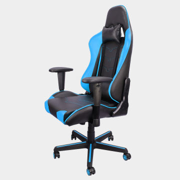 RGB Gaming Chair with Massage - Pu Leather Gamer Racing Chair with Lights, Free Shipping