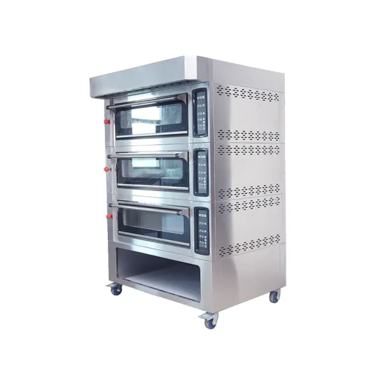 Three Layer 3 Deck Electric Oven Baking Machine