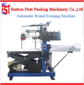 automatic food round tin can roll forming machine