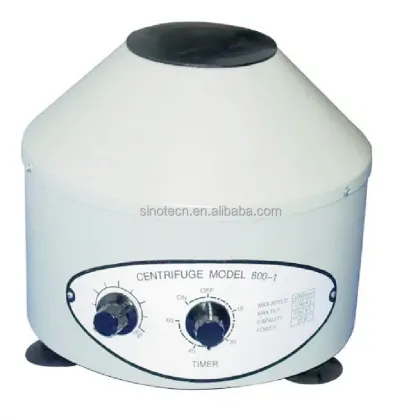 Hot Sale Lab Centrifuge Machine: 800D with Timer - High Efficiency in Scientific Research