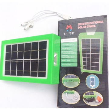2400mAh Mini Solar Lighting System: Your Ultimate Camping and Outdoor Rechargeable Light Solution