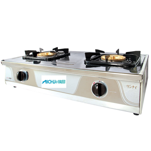 Double Ring and Turbo Burner Gas Stove
