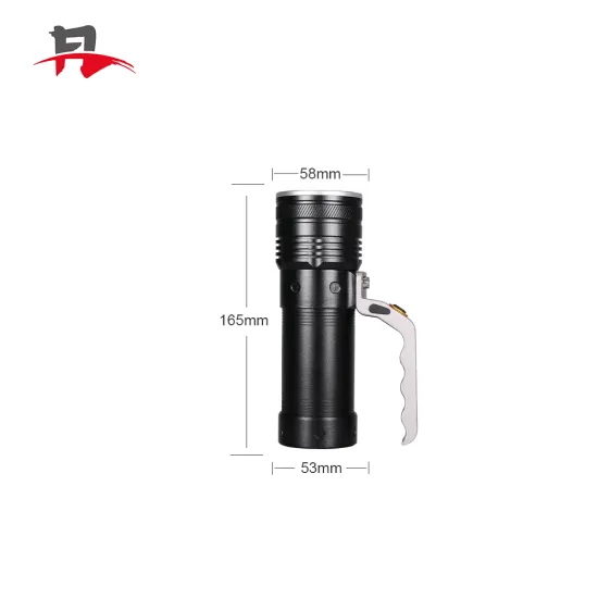 1000lm Outdoor Rechargeable Aluminum Flashlight: Long-Range, Powerful LED Torch Light