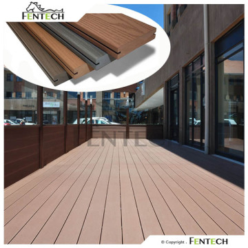 Fentech Outdoor Recycled Plastic Decking, 100 % Pvc Decking