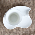 Sweet love shape cup and saucer