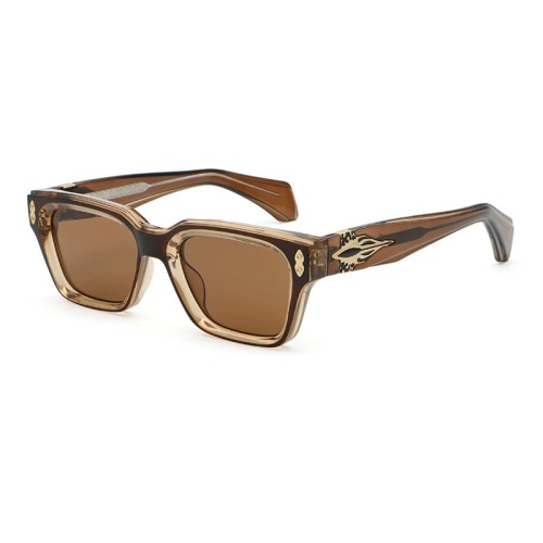 Men Structured Retro Square Sunglasses Wholesale