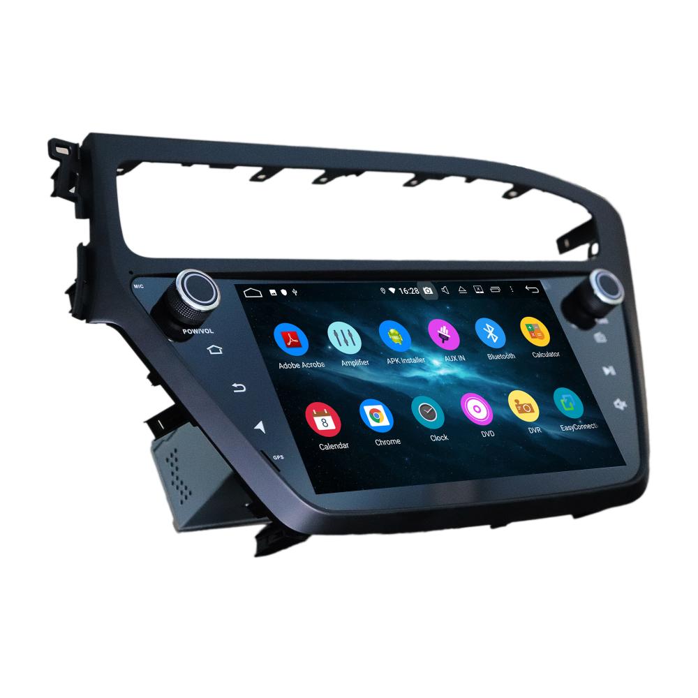 Android 10 car audio gps for I20 2018