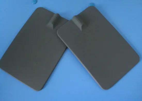 Oem, Odm Gray Silicone Rubber Pads For Tens / Healty Care Equipment, 10.5*7cm Silicone Rubber Pad