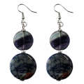 Natural Gemstone Agate Earring