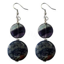 Natural Gemstone Agate Earring