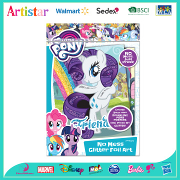 MY LITTLE PONY Colouring foil art set