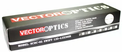 Vector Optics Swift 1.25-4.5x26IR Hunting Riflescope Long Eye Relief Fit Blaser