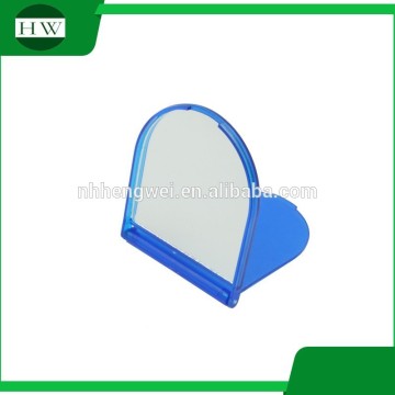 plastic cosmetic pocket mirror makeup mirror