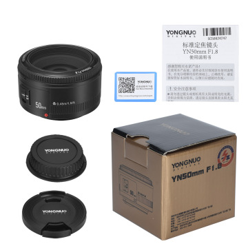 Yongnuo YN50MM F1.8 Auto Focus Lens for Canon EOS DSLR Cameras