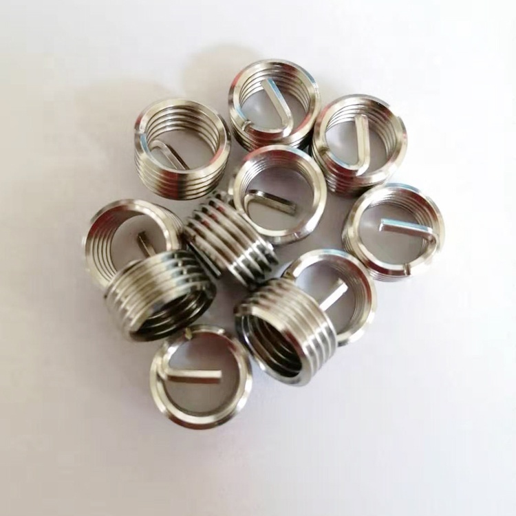 304 Stainless Steel Nut Essential Fasteners Category Wire Thread Insert M2 M14 Aluminum Material Metric Measurement Carton Box